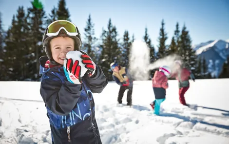 Family in the Skicircus Saalbach Family in the Skicircus Saalbach